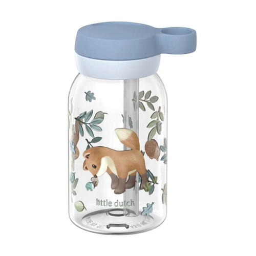 Little Dutch x Mepal Garrafa com Palhinha 450ml Forest Friends