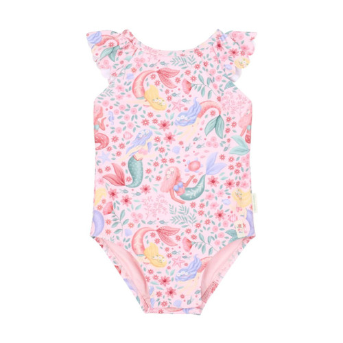 Little Dutch Fato Banho Folhos - Dreamy Mermaid - 98/104 CL26030712