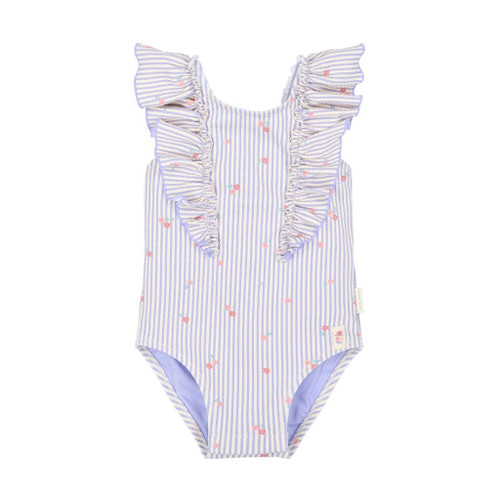 Little Dutch Fato Banho Folhos - Dreamy Stripes - 86/92 CL26030715