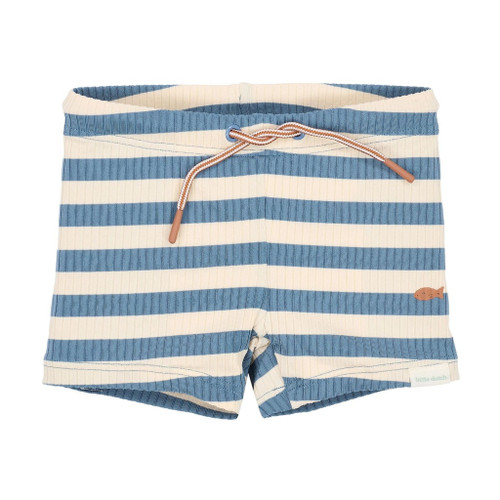 Little Dutch Swim Shorts Ocean Blue Stripes 86/92 CL26030511