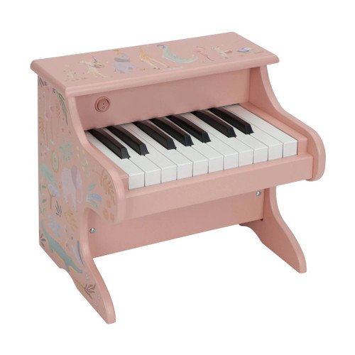 Little Dutch Piano de Madeira Safari Friends Pink +3 Anos LD7477