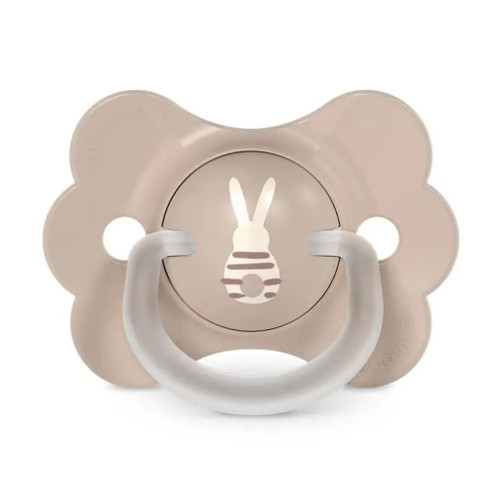 Suavinex Chupeta Fisiológica SX Pro Silicone Wonder Butterfly Coelho Bege 0-6M