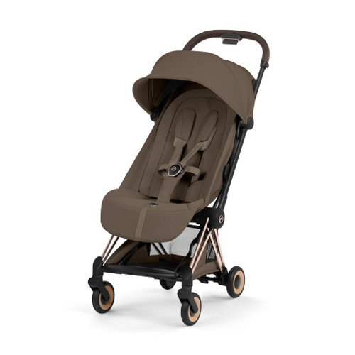Cybex Style Carrinho COYA 2026 Rosegold Coconut Brown