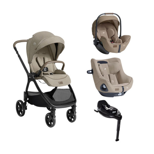 Joie Signature Pack Valora + i-Level Pro + i-Harbour E + i-Base Encore Sandstone