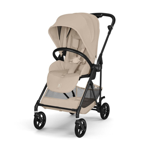 Cybex Carrinho MELIO Carbon Almond Beige 2026