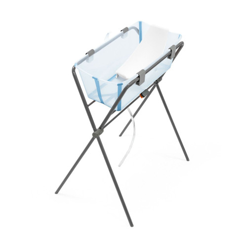 Stokke Flexi Bath + Flexi Bath Stand + Newborn Support Ocean Blue