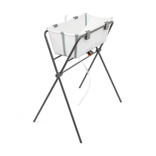 Stokke Banheira Flexi Bath + Flexi Stand + Suporte Recém-Nascido White