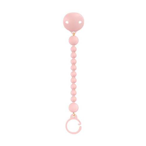 Suavinex Prende-Chupeta em Silicone Colour Essence Powder Pink