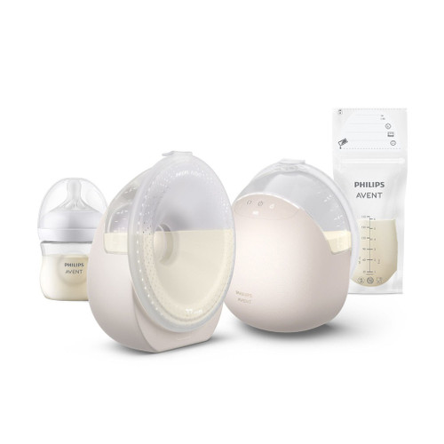 Philips AVENT Extrator de Leite Elétrico Portátil Duplo com Acessórios Natural Care 177SCF495/11