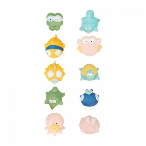 Badabulle 10 Brinquedos de Banho Splash Animais +0M B017024 Badabulle 10 Splash Bath Toys Animals +0M B017024