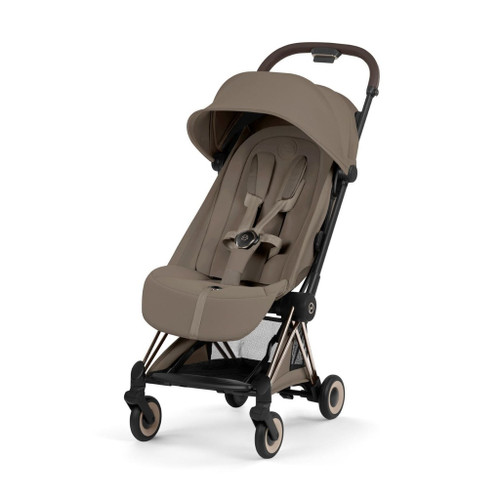 Cybex Style Carrinho COYA 2026 Champagne Gold Coconut Brown