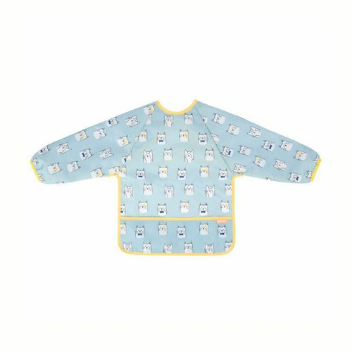 Badabulle Babete com Mangas Azul B007025 Badabulle Bib with Sleeves Blue B007025