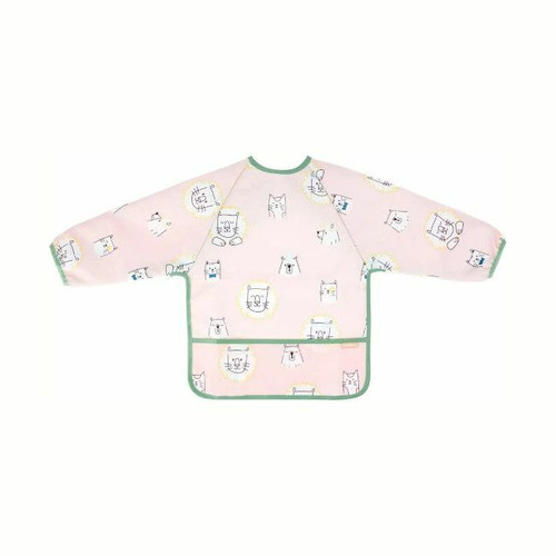 Badabulle Babete com Mangas Rosa B007024 Badabulle Bib with Sleeves Pink B007024