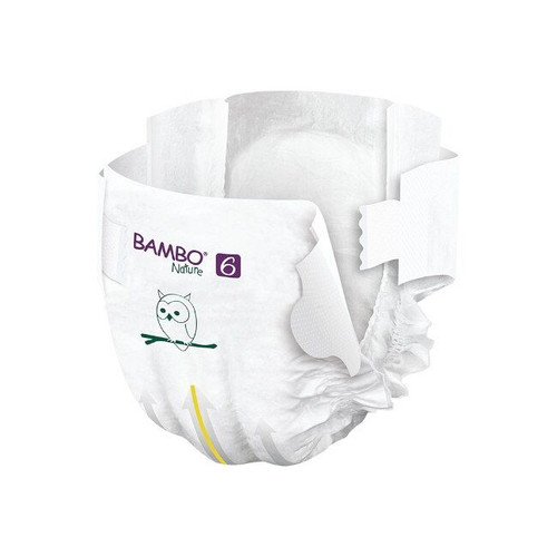 Bambo Nature Nappies Pack Size 6 XXL +16Kg (3x40) 120 pcs