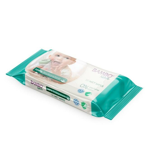 Bambo Nature Toalhitas Humedecidas 50 unidades 1000011933 Bambo Nature Wet Wipes 50 pcs 1000011933