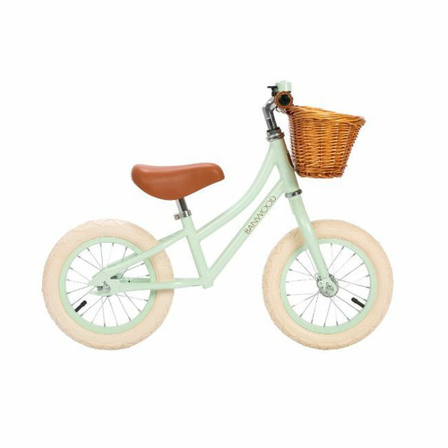 Banwood Bicicleta Equilíbrio First Go Menta Claro +3 Anos bw-f1g-pmint Banwood First Go Balance Bike Mint Green +3Y bw-f1g-pmint