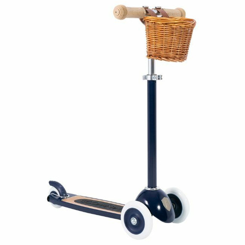 Banwood Trotinete Azul Marinho +3 Anos bw-scooter-navy Banwood Scooter Navy Blue +3Y bw-scooter-navy