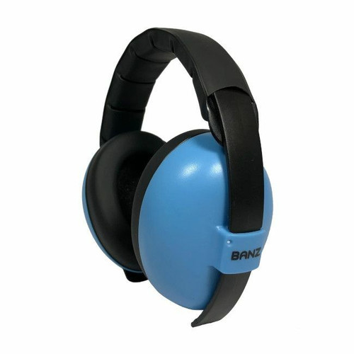 Banz Noise-Cancelling Ear Defenders Sky Blue +3M BANZ1257