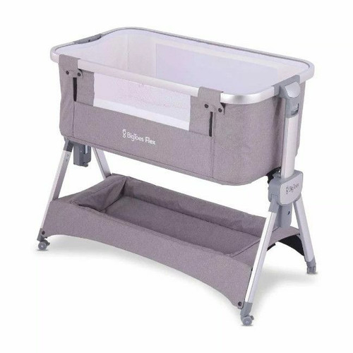 BigToes Berço Co-Sleeping Dobrável Flex Metal MINI01