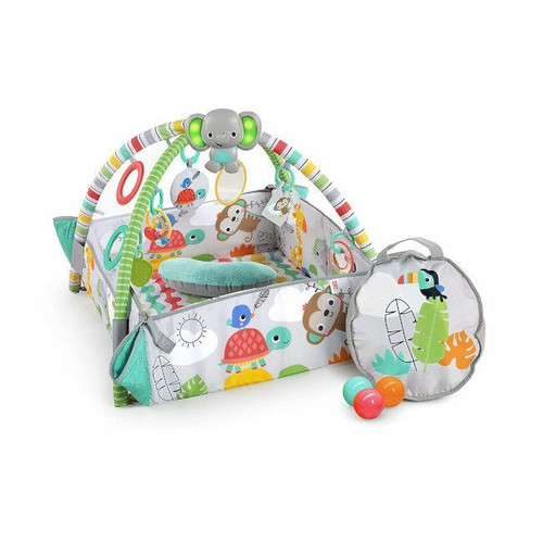 Bright Starts Totally Tropical Activity Gym with 40 Balls +0M 12624