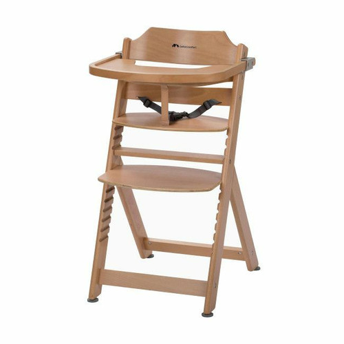 Bébé Confort Cadeira de Papa Timba com Tabuleiro Madeira Natural 2762014210 Bébé Confort Timba Highchair with Tray Natural Wood 2762014210