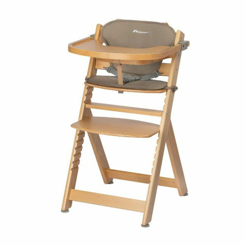 Bébé Confort Timba Highchair with Tray & Cushion Natural Wood