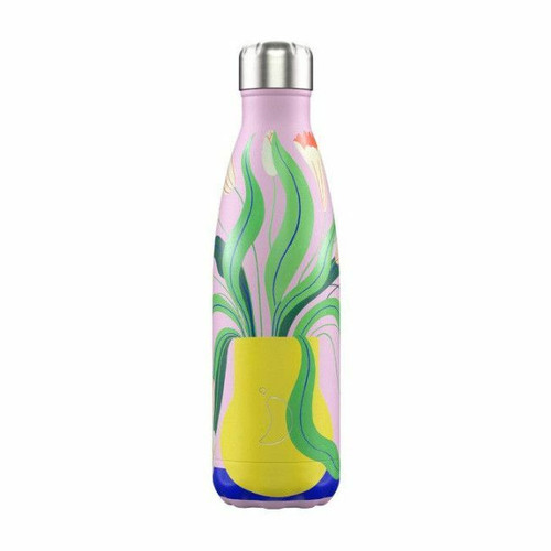 CHILLY'S Agathe Singer Wiggling Flowers Insulated Bottle 500ml B500ARTAS2