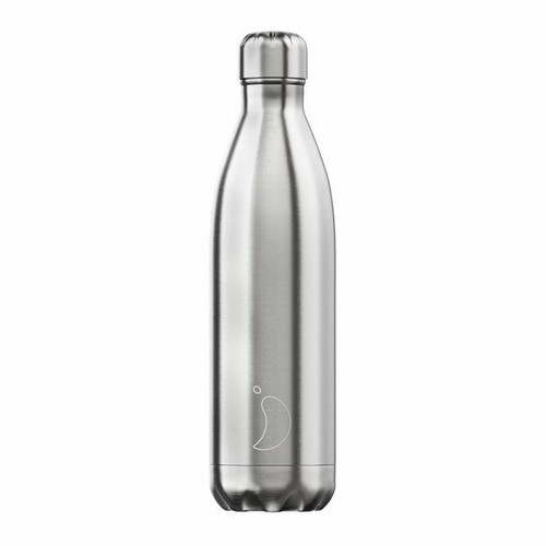 CHILLY'S Chrome Insulated Bottle 750ml B750SSSTL