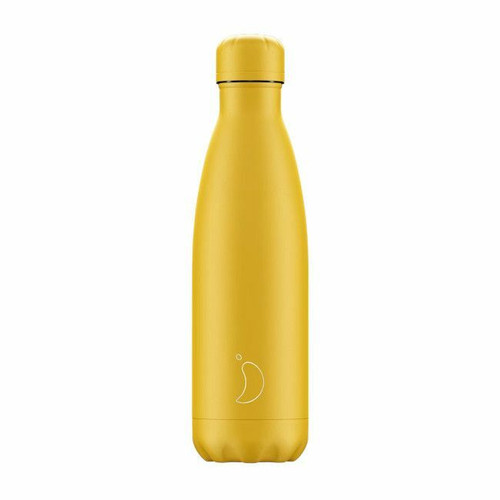 CHILLY'S Matte All Burnt Yellow Insulated Bottle 500ml B500MAABY