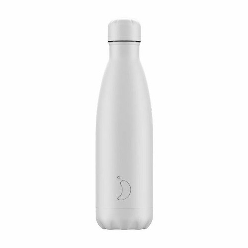 CHILLY'S Mono All White Insulated Bottle 500ml B500MOAWH