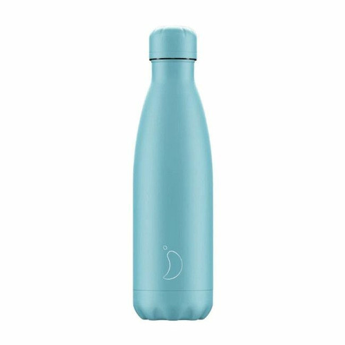 CHILLY'S Garrafa Isotérmica Pastel All Blue 500ml B500PAABL CHILLY'S Pastel All Blue Insulated Bottle 500ml B500PAABL