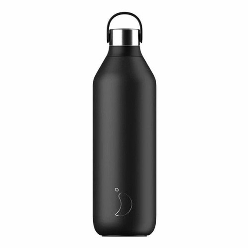 CHILLY'S Garrafa Isotérmica S2 Abyss Black 1 Litro B1000S2ABLK CHILLY'S S2 Abyss Black Insulated Bottle 1L B1000S2ABLK