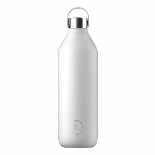 CHILLY'S Garrafa Isotérmica S2 Arctic White 1 Litro B1000S2AWHT CHILLY'S S2 Arctic White Insulated Bottle 1L B1000S2AWHT