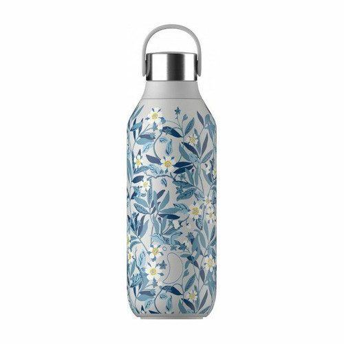 CHILLY'S S2 Brighton Blossom Granite Grey Insulated Bottle 500ml B500S2LIBBBGG