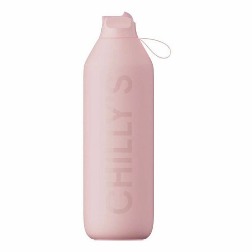 CHILLY'S S2 Flip Blush Insulated Bottle 1L B1000S2SPBPNK