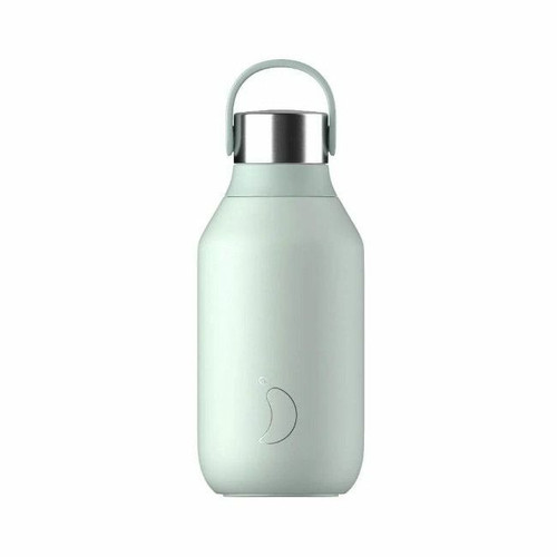 CHILLY'S S2 Lichen Green Insulated Bottle 350ml B350S2LICH
