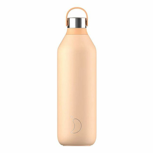 CHILLY'S S2 Peach Orange Insulated Bottle 1L B1000S2PORG