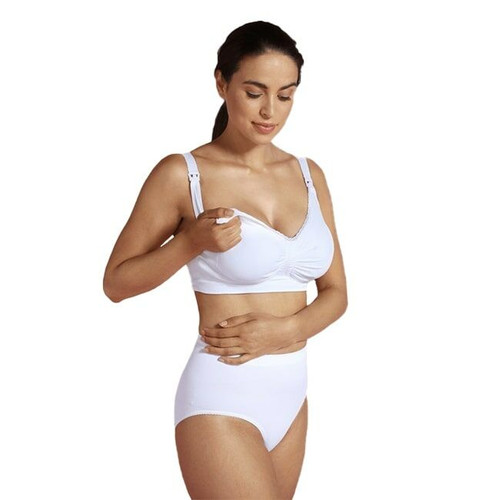 Carriwell Sutiã de Amamentação Almofadado Carri-Gel Branco M 3401