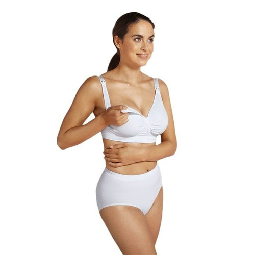 Carriwell Nursing Bra with Carri-Gel Support White M 3101