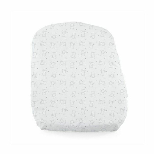 Chicco 2 Lençóis Ajustáveis para Mini Berço Baby Hug Bear 09005010640990 Chicco 2 Fitted Sheets for Baby Hug Mini Crib Bear 09005010640990