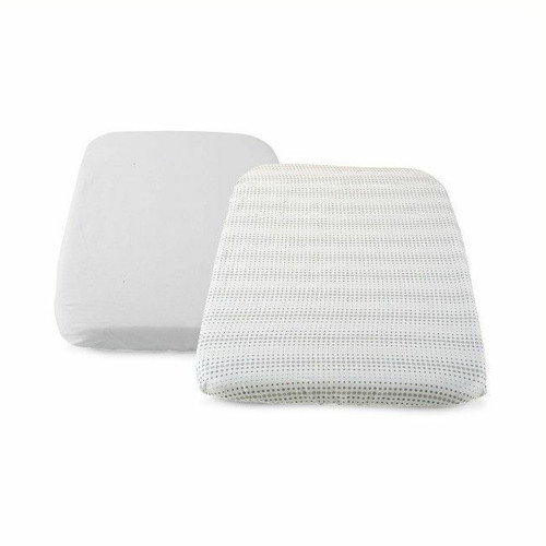 Chicco 2 Lençóis Ajustáveis para Next2Me Air Chicco 2 Fitted Sheets for Next2Me Air
