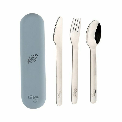 Citron Cutlery Set with Case Spaceship Dusty 4407380