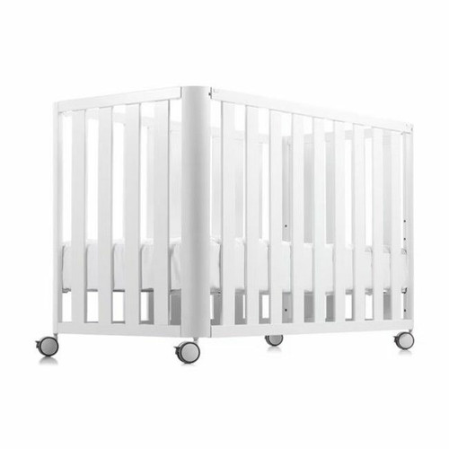 Cotinfant White Doco Sleeping Cot Bed 120x60 LDOCBL