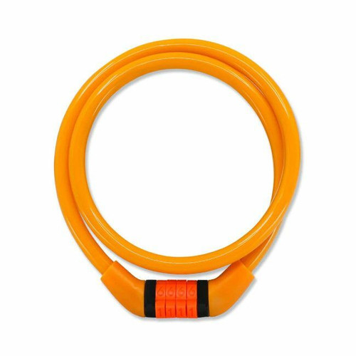 Crazy Safety Orange Bicycle Combination Lock 210105-10