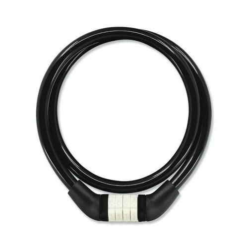 Crazy Safety Cadeado com Código para Bicicleta Preto 210101-10 Crazy Safety Black Bicycle Combination Lock 210101-10