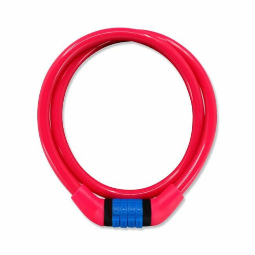 Crazy Safety Pink Bicycle Combination Lock 210107-10