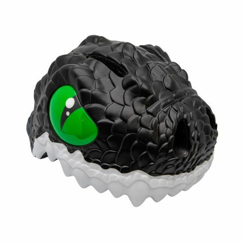 Crazy Safety Capacete de Criança 49-55cm Dragão Preto 100201-01-01 Crazy Safety Black Dragon Kids Helmet 49-55cm 100201-01-01