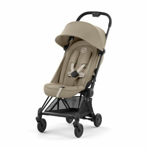 Cybex Carrinho COYA Matt Black Cozy Beige Cybex Coya Pushchair Matt Black Cozy Beige