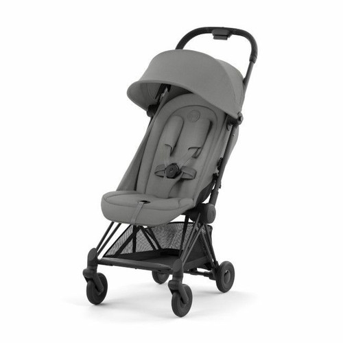 Cybex Carrinho COYA Matt Black Mirage Grey Cybex Coya Pushchair Matt Black Mirage Grey