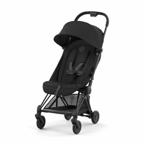 Cybex Coya Pushchair Matt Black Sepia Black